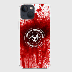 Чехол для iPhone 13 mini с принтом зомбиапокалипсис ,  |  | the walking dead | апокалипсис | замбиапокалипсис | зомби | кровь | ходячие мертвецы