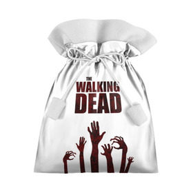 Подарочный 3D мешок с принтом The Walking Dead , 100% полиэстер | Размер: 29*39 см | Тематика изображения на принте: 