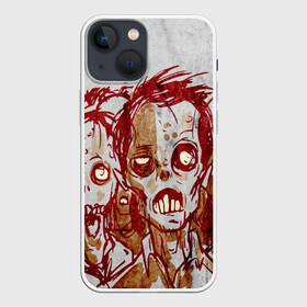 Чехол для iPhone 13 mini с принтом The Walking Dead ,  |  | the walking dead | апокалипсис | зомби | кровь | ходячие мертвецы