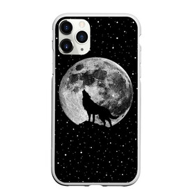 Чехол для iPhone 11 Pro матовый с принтом Лунный волк , Силикон |  | animal | beast | cosmic | galaxy | moon | planet | rage | roar | space | star | universe | wild | wolf | волк | вселенная | галактика | животное | звезды | зверь | космос | луна | планета | рык | ярость