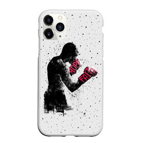 Чехол для iPhone 11 Pro матовый с принтом Hope Faith , Силикон |  | Тематика изображения на принте: boxing | combat | fight | fighter | kickboxing | muay thai | wrestling | боец | бой | бокс | боксер | драка | кикбоксинг | май тай