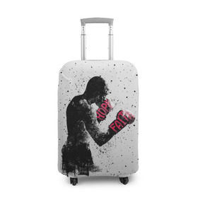Чехол для чемодана 3D с принтом Hope Faith , 86% полиэфир, 14% спандекс | двустороннее нанесение принта, прорези для ручек и колес | boxing | combat | fight | fighter | kickboxing | muay thai | wrestling | боец | бой | бокс | боксер | драка | кикбоксинг | май тай