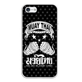 Чехол для iPhone 5/5S матовый с принтом Muay Thai Killer , Силикон | Область печати: задняя сторона чехла, без боковых панелей | Тематика изображения на принте: boxing | combat | fight | fighter | kickboxing | muay thai | wrestling | боец | бой | бокс | боксер | драка | кикбоксинг | май тай