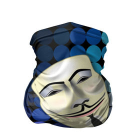 Бандана-труба 3D с принтом Анонимус , 100% полиэстер, ткань с особыми свойствами — Activecool | плотность 150‒180 г/м2; хорошо тянется, но сохраняет форму | anonymous | www | интернет | маска | свобода | хакер
