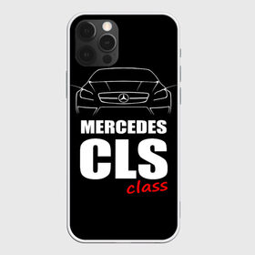 Чехол для iPhone 12 Pro Max с принтом Mercedes CLS Class , Силикон |  | Тематика изображения на принте: mercedes benz | mercedes cls 63 amg | авто | автомобиль | машина | мерседес | тачка