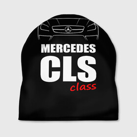 Шапка 3D с принтом Mercedes CLS Class , 100% полиэстер | универсальный размер, печать по всей поверхности изделия | mercedes benz | mercedes cls 63 amg | авто | автомобиль | машина | мерседес | тачка