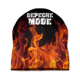Шапка 3D с принтом Depeche Mode , 100% полиэстер | универсальный размер, печать по всей поверхности изделия | дипиш | мод | музыка | рок