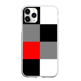 Чехол для iPhone 11 Pro Max матовый с принтом Шахматная клетка , Силикон |  | красота | россия | текстуры | шахматы