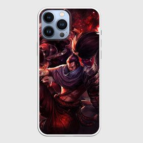 Чехол для iPhone 13 Pro Max с принтом Red ,  |  | league of legends | lee sin | lol | ли син | лига легенд | лол