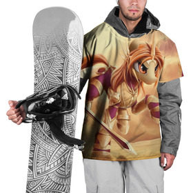Накидка на куртку 3D с принтом Pony Leona , 100% полиэстер |  | league of legends | leona | lol | pony | леона | лига легенд | лол | пони