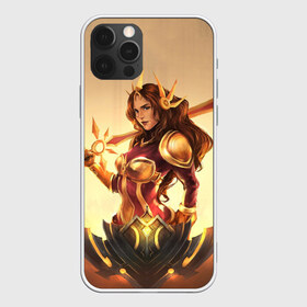 Чехол для iPhone 12 Pro Max с принтом Ginger , Силикон |  | Тематика изображения на принте: league of legends | leona | lol | леона | лига легенд | лол