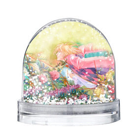Снежный шар с принтом Хаул , Пластик | Изображение внутри шара печатается на глянцевой фотобумаге с двух сторон | хаул | хаяо миядзаки | ходячий замок