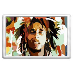 Магнит 45*70 с принтом Боб Марли , Пластик | Размер: 78*52 мм; Размер печати: 70*45 | bob marley | composer | guitarist | jamaica | jamaican musician | reggae | singer | музыкант | регги