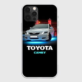 Чехол для iPhone 12 Pro Max с принтом Toyota Camry , Силикон |  | camry | toyota | авто. автомобиль | камри | машина | тачка | тойота