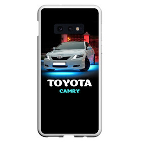 Чехол для Samsung S10E с принтом Toyota Camry , Силикон | Область печати: задняя сторона чехла, без боковых панелей | camry | toyota | авто. автомобиль | камри | машина | тачка | тойота