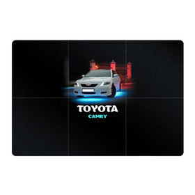 Магнитный плакат 3Х2 с принтом Toyota Camry , Полимерный материал с магнитным слоем | 6 деталей размером 9*9 см | camry | toyota | авто. автомобиль | камри | машина | тачка | тойота