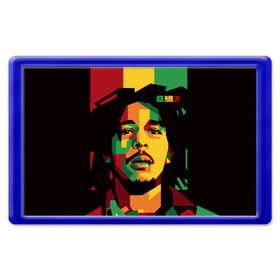 Магнит 45*70 с принтом Ямайка, Боб Марли , Пластик | Размер: 78*52 мм; Размер печати: 70*45 | bob marley | reggae | регги
