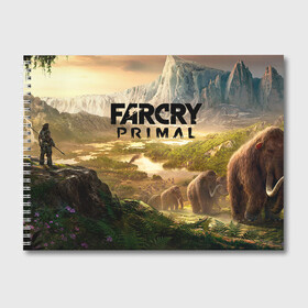Альбом для рисования с принтом Far Cry Primal 8 , 100% бумага
 | матовая бумага, плотность 200 мг. | Тематика изображения на принте: far cry | far cry primal | компьютерные игры | первобытные | фар край праймал | фаркрай