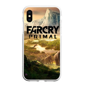 Чехол для iPhone XS Max матовый с принтом Far Cry Primal 8 , Силикон | Область печати: задняя сторона чехла, без боковых панелей | Тематика изображения на принте: far cry | far cry primal | компьютерные игры | первобытные | фар край праймал | фаркрай