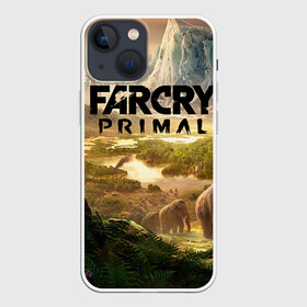 Чехол для iPhone 13 mini с принтом Far Cry Primal 8 ,  |  | Тематика изображения на принте: far cry | far cry primal | компьютерные игры | первобытные | фар край праймал | фаркрай