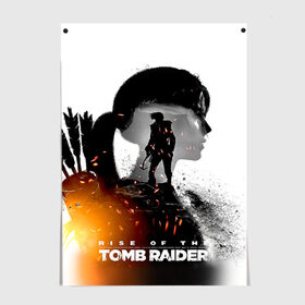 Постер с принтом Rise of the Tomb Raider 1 , 100% бумага
 | бумага, плотность 150 мг. Матовая, но за счет высокого коэффициента гладкости имеет небольшой блеск и дает на свету блики, но в отличии от глянцевой бумаги не покрыта лаком | rise of the tomb raider | tomb raider | восхождение расхитительницы гробниц | расхитительница гробниц