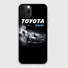 Чехол для iPhone 12 Pro с принтом Toyota Drive , силикон | область печати: задняя сторона чехла, без боковых панелей | Тематика изображения на принте: crown | toyota | авто | автомобиль | краун | машина | тачка | тойота