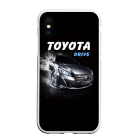 Чехол для iPhone XS Max матовый с принтом Toyota Drive , Силикон | Область печати: задняя сторона чехла, без боковых панелей | crown | toyota | авто | автомобиль | краун | машина | тачка | тойота