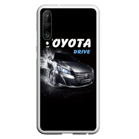 Чехол для Honor P30 с принтом Toyota Drive , Силикон | Область печати: задняя сторона чехла, без боковых панелей | Тематика изображения на принте: crown | toyota | авто | автомобиль | краун | машина | тачка | тойота