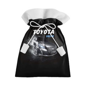 Подарочный 3D мешок с принтом Toyota Drive , 100% полиэстер | Размер: 29*39 см | crown | toyota | авто | автомобиль | краун | машина | тачка | тойота