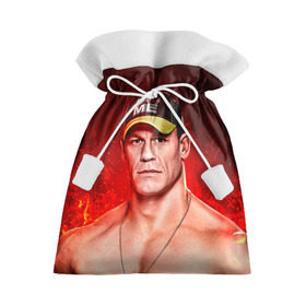 Подарочный 3D мешок с принтом Джон Сина 2 , 100% полиэстер | Размер: 29*39 см | john cena | wwe | джон сина | рестлер | рестлинг