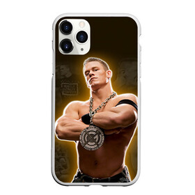 Чехол для iPhone 11 Pro Max матовый с принтом Джон Сина 5 , Силикон |  | john cena | wwe | джон сина | рестлер | рестлинг