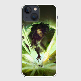 Чехол для iPhone 13 mini с принтом The Witcher ,  |  | witcher | ведьмак | геральт