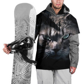 Накидка на куртку 3D с принтом Котик , 100% полиэстер |  | животные | кот | котенок | котик | кошка