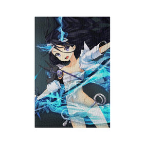 Обложка для паспорта матовая кожа с принтом Девушка с мечем , натуральная матовая кожа | размер 19,3 х 13,7 см; прозрачные пластиковые крепления | anime | beautiful | girl | gun | japanese | katana | samurai | sword | аниме | девушка | катана | красивая | меч | оружие | самурайский | японская