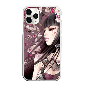 Чехол для iPhone 11 Pro матовый с принтом Девушка с оружием , Силикон |  | anime | beautiful | flowers | girl | guns | japanese | katana | piercing | sakura | spring | sword | tattoo | аниме | весна | девушка | катана | красивая | меч | оружие | пирсинг | сакура | тату | цветы | японская