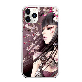 Чехол для iPhone 11 Pro Max матовый с принтом Девушка с оружием , Силикон |  | anime | beautiful | flowers | girl | guns | japanese | katana | piercing | sakura | spring | sword | tattoo | аниме | весна | девушка | катана | красивая | меч | оружие | пирсинг | сакура | тату | цветы | японская