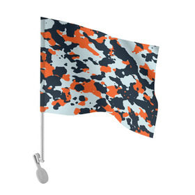 Флаг для автомобиля с принтом Asiimov camouflage , 100% полиэстер | Размер: 30*21 см | камуфляж | контр страйк | контра