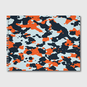 Альбом для рисования с принтом Asiimov camouflage , 100% бумага
 | матовая бумага, плотность 200 мг. | камуфляж | контр страйк | контра