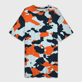Платье-футболка 3D с принтом Asiimov camouflage ,  |  | камуфляж | контр страйк | контра