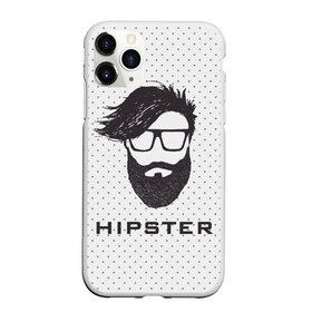 Чехол для iPhone 11 Pro матовый с принтом Hipster , Силикон |  | hair | hipster | man | волосы | мужчина | парень | прическа | хипстер