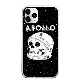 Чехол для iPhone 11 Pro матовый с принтом Apollo , Силикон |  | bone | cosmic | cosmos | galaxy | planet | skelet | skull | space | star | universe | аполло | астронавт | вселенная | галактика | звезды | космонавт | космос | кости | планета | скелет | череп