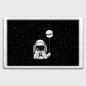 Магнит 45*70 с принтом Астронавт с шариком , Пластик | Размер: 78*52 мм; Размер печати: 70*45 | astronaut | cosmonaut | cosmos | dead | galaxy | moon | planet | space | star | universe | астронавт | вселенная | галактика | звезды | космонавт | космос | луна | планета | шарик