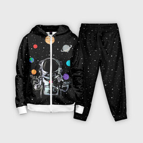 Детский костюм 3D с принтом Космический жонглер ,  |  | astronaut | cosmonaut | cosmos | galaxy | planet | space | star | universe | астронавт | вселенная | галактика | звезды | земля | космонавт | космос | луна | марс | планета | сатурн | уран