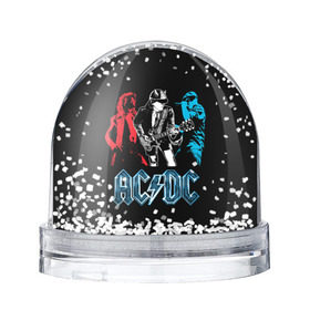 Снежный шар с принтом AC/DC 8 , Пластик | Изображение внутри шара печатается на глянцевой фотобумаге с двух сторон | 