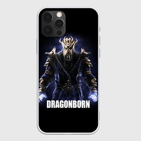 Чехол для iPhone 12 Pro Max с принтом Dragonborn , Силикон |  | game | the elder scrolls v: skyrim | драконорожденный | игра | игрок