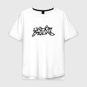 Мужская футболка хлопок Oversize с принтом UNDERGROUND , 100% хлопок | свободный крой, круглый ворот, “спинка” длиннее передней части | Тематика изображения на принте: graffity | hip hop | rap | underground | андеграунд | граффити | рэп | хип хоп