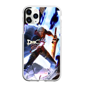 Чехол для iPhone 11 Pro матовый с принтом Devil May Cry , Силикон |  | devil | данте | дьявол | слэшер