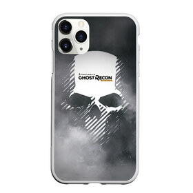 Чехол для iPhone 11 Pro матовый с принтом Ghost Recon , Силикон |  | Тематика изображения на принте: tom clancy’s | череп