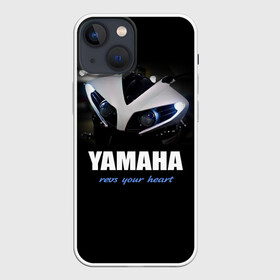 Чехол для iPhone 13 mini с принтом Yamaha ,  |  | yamaha | yzf | байк | байкер | мото | мотоцикл | мотоциклист | ямаха