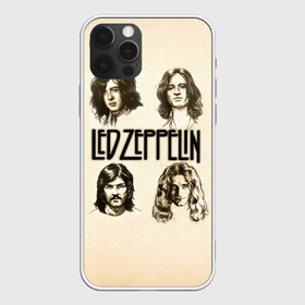 Чехол для iPhone 12 Pro с принтом Led Zeppelin 1 , силикон | область печати: задняя сторона чехла, без боковых панелей | Тематика изображения на принте: led zeppelin | лед зеппелин | роберт плант